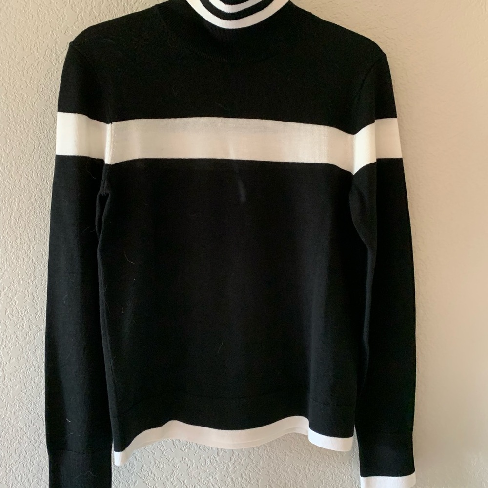 Erin Snow ES Kito Mock Turtleneck Sweater 100% Merino Wool